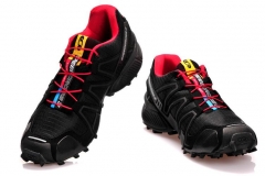 Solomon SPEEDCROSS3 CS black red outdoor waterproof shoes men size eur 40-45
