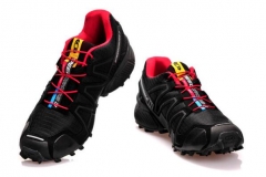 Solomon SPEEDCROSS3 CS black red outdoor waterproof shoes women size eur36-41