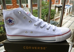 Canvas shoes converse chuck taylor all star white high top size EU35-46