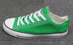 Canvas shoes converse chuck taylor Green low top size EU35-41
