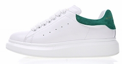 Alexander McQueen brushed leather sneakers white green Size EU36-40