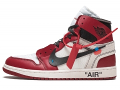 Air Jordan 1 x OFF-WHITE AJ1 Basketball shoes AA3834-101