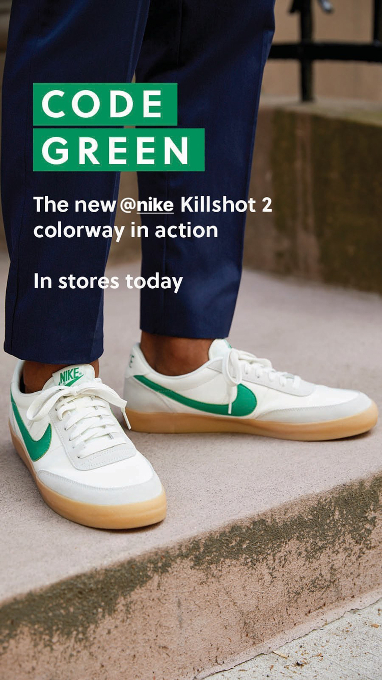 j crew killshot 2 green