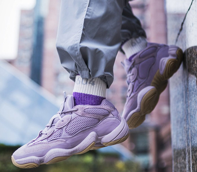 Adidas Yeezy 500 Casual Shoes Light Purple FW2656 Size EU 36-45