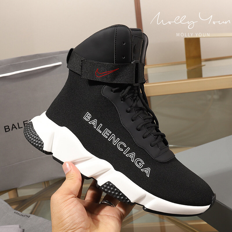 balenciaga sock lace up