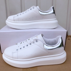 Alexander McQueen White Silver Sneakers EU36-44
