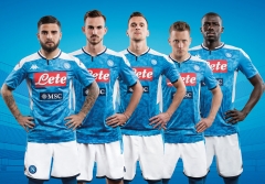 Napoli 19-20 player version Home Third Soccer Jersey S-3XL