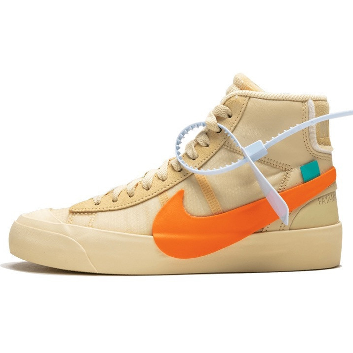 nike blazer x off white black