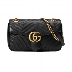Gucci MARMONT Stripe chain bag GG bag
