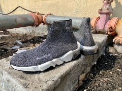 Supreme x Balenciaga sliver Knitted Socks Sneakers Size EU35-45