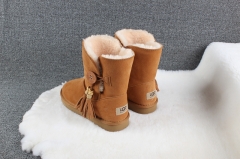 snow boots 5803 chestnut with tassel size EU35-45