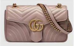 Gucci MARMONT Stripe chain bag GG bag